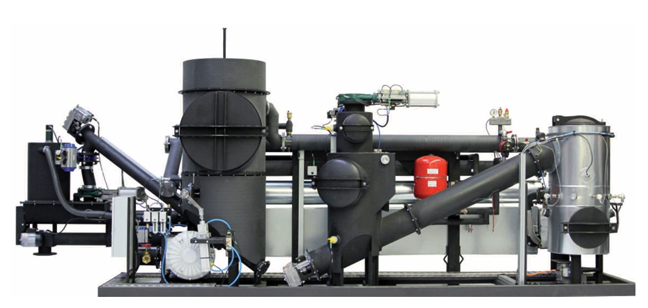 Biomassza CHP Spanner egység